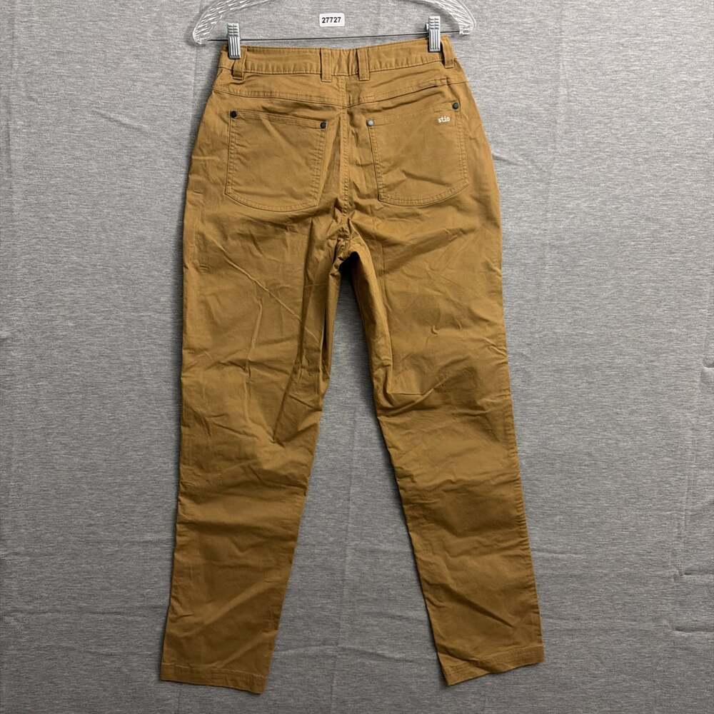 Stio Women's Size 4 Rivet Twill Double Knee Carpenter Slim Leg Pants - Picture 2 of 16